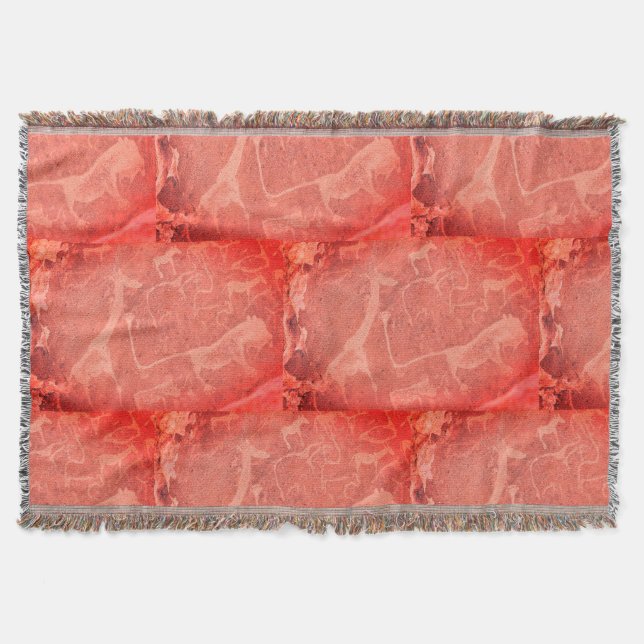 Cobertor Namíbia — pintura de arte rupestre (Frente)