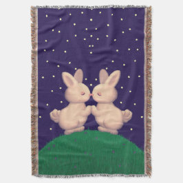 Cobertor Namorados Bunnies
