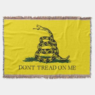 Cobertor Não Pise Em Mim Bandeira de Gadsden