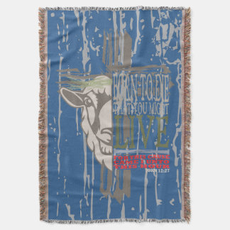 Cobertor nascer De Lâmpada Sacrificial Cruzada 3D Para Morr