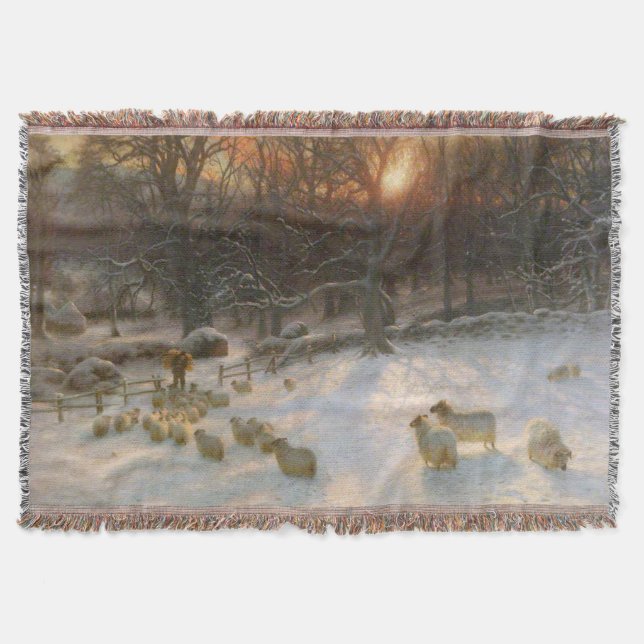 Cobertor Natal Abaixo Das Sucursais Da Neve (Frente)