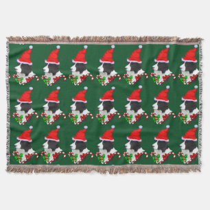 Cobertor Natal de Border Collie