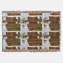 Cobertor Natal de Goldendoodle