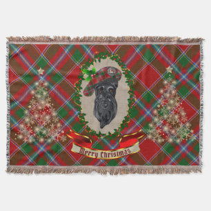 Cobertor Natal para o cachorro escocês