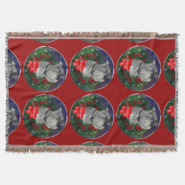 Cobertor Natal Standard Schnauzer