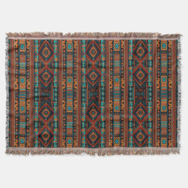 Cobertor Native American Pattern Boho Culture Abstrato Arts