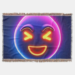 Cobertor Neon Rindo Emoji Joy
