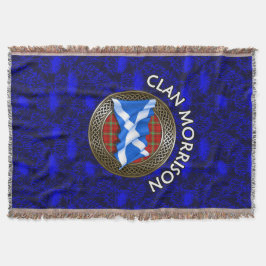 Cobertor Nó de Tartã e Bandeira do Clã Morrison