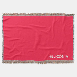 Cobertor Nome vermelho de Heliconia