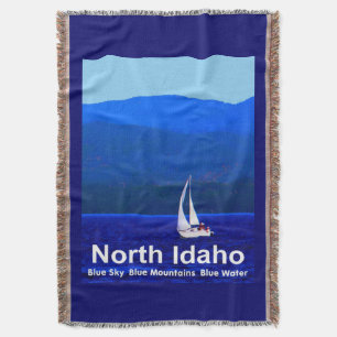 Cobertor North Idaho Blue
