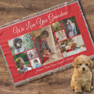 Cobertor Nós Te Amo Avó   Foto do Elegant Red 9