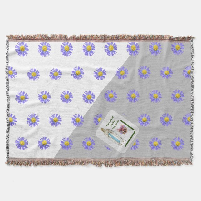 Cobertor Nossa Senhora de Lourdes (Frente)