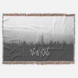 Cobertor Nova Iorque Skyline Throw Blanket