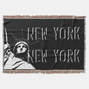 Cobertor Nova York Blanket NYC Estátua do Liberty Blanket