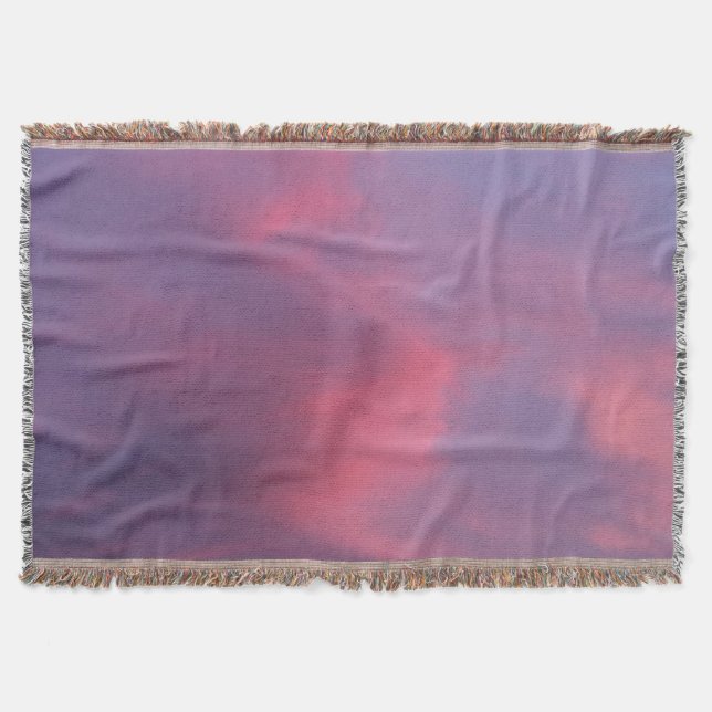 Cobertor Nuvens Rosa Azul (Frente)