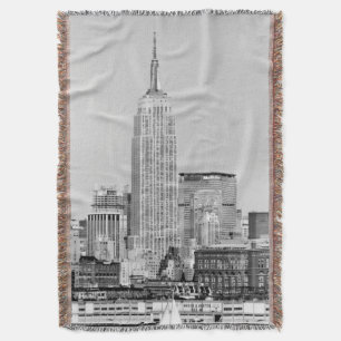 Cobertor NYC Skyline IV