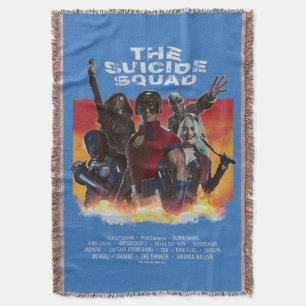 Cobertor O Esquadrão Suicida   Poster de filme com estilo 
