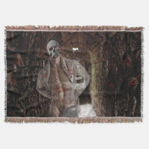 Cobertor O fantasma transparente de SlipperyJoe no Hallowee