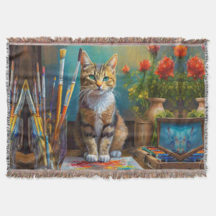 Cobertor O Gato Artístico