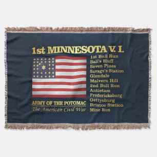 Cobertor ø Infantaria voluntária de Minnesota (BH)