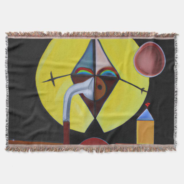 Cobertor O Médico da Peste - Pintura a Óleo (Frente)