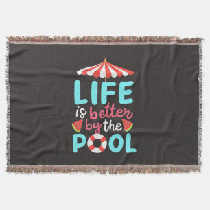 Cobertor O Nadador De Vida É Melhor Pela Piscina