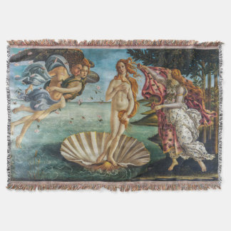 Cobertor O Nascimento de Vênus | Sandro Botticelli |