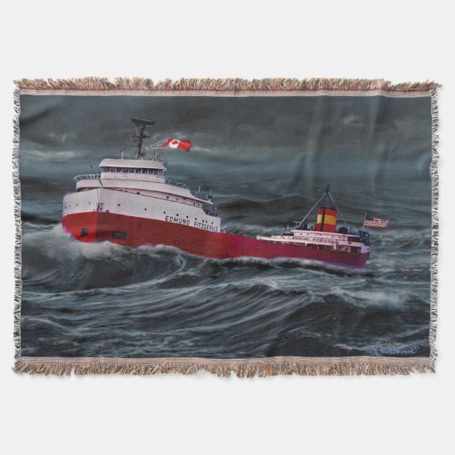 COBERTOR O NAUFRÁGIO DO EDMUND FITZGERALD (Frente)
