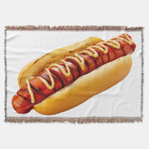 Cobertor O orgulho gay artístico do Hotdog do SlipperyJoe 