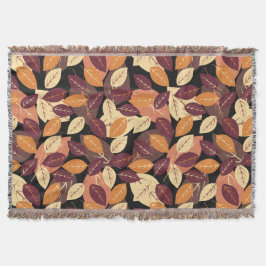 Cobertor O outono simples deixa escuro