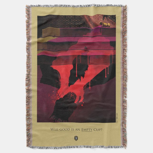 Cobertor O que é bom é uma taça vazia? (Frente Vertical)