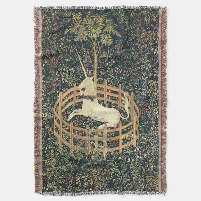 Cobertor O Unicórnio em cativeiro (1495 - 1505) (Frente Vertical)
