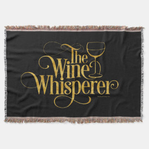 Cobertor O Whisperer do vinho