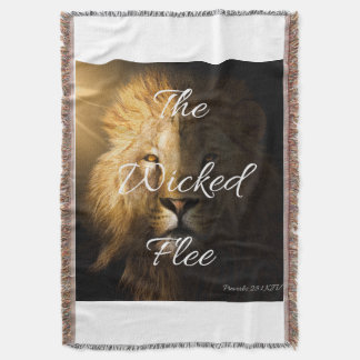 Cobertor O Wicked Flee Proverbs 28:1 KJV