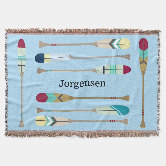 Cobertor Oares do estilo Vintage (Frente)