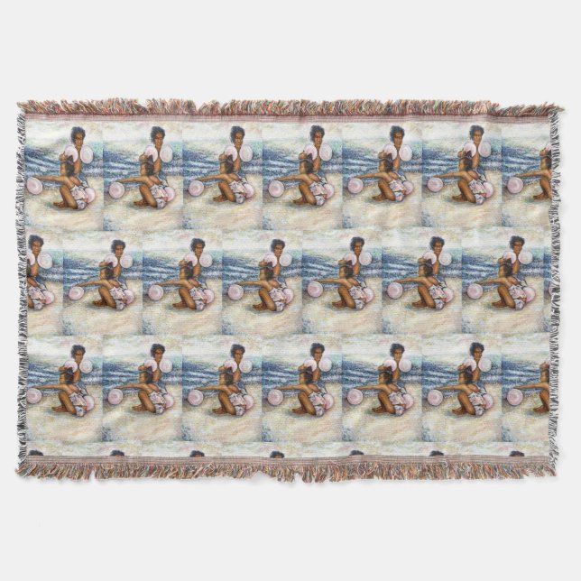 Cobertor Obcecado com Conquistar o Impossível (Frente)