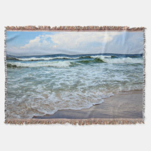 Cobertor Ondas do Oceano Brilhante