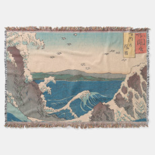 Cobertor Ondas Japonesas Naruto Redemoinho Oceano Arte