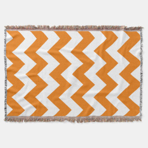Cobertor Orange Bold Chevron
