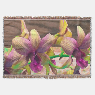 Cobertor Orquídeas Surgindo