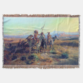 Cobertor Os Batedores por Charles Marion Russell 1902
