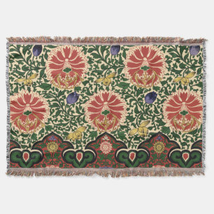 Cobertor Owen Jones Chinoiserie Floral Arte Design Lótus Ve