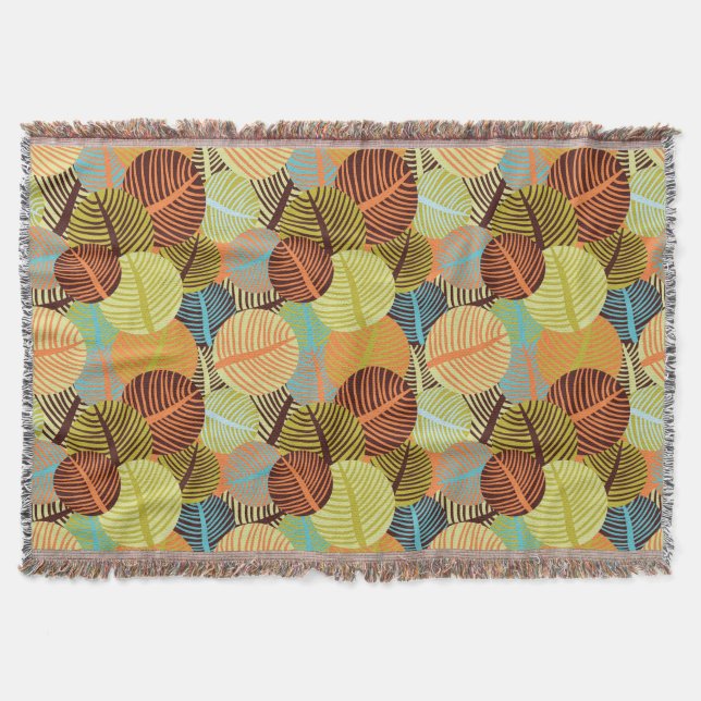 Cobertor padrão Abstrato (Frente)