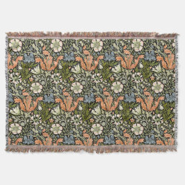 Cobertor Padrão Art Nouveau Floral de William Morris Compto