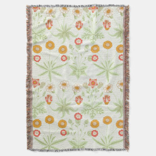 Cobertor Padrão Botânico Vintage Daisy de William Morris