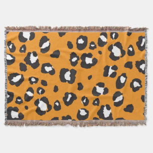 Cobertor Padrão Clássico de Impressão Leopardo