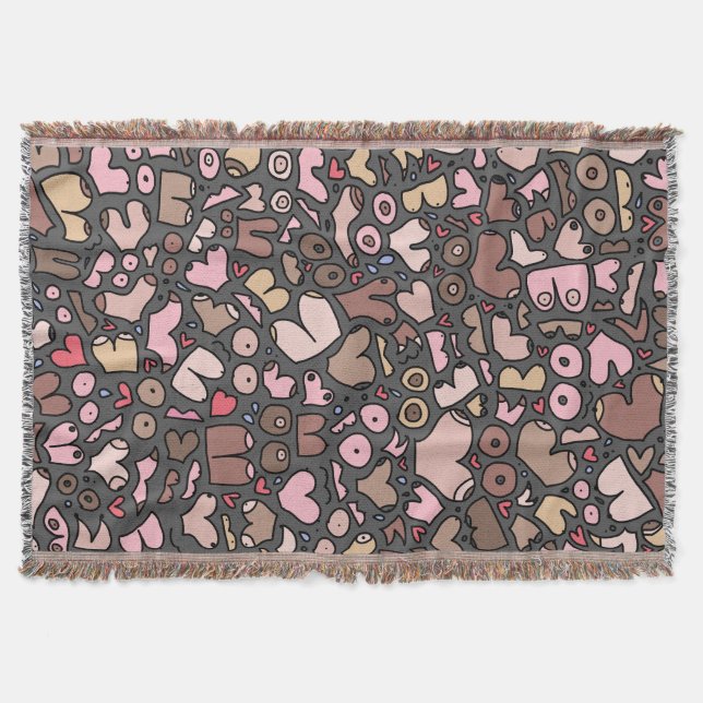 Cobertor Padrão de mama neutro (Frente)