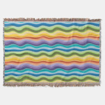 Padrão de Ondulações Multicoloridas 2