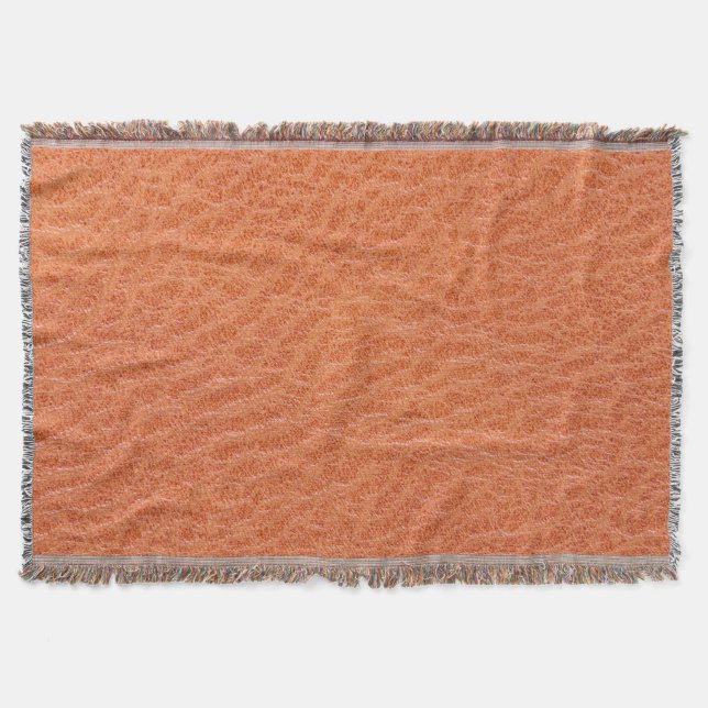 Cobertor padrão de textura de couro (Frente)