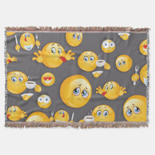 Cobertor Padrão Emoji 2